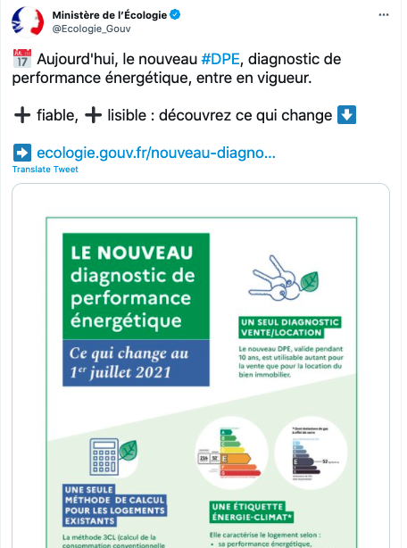 **Balise alt :** Informations sur le nouveau diagnostic de performance énergétique à Toulouse.